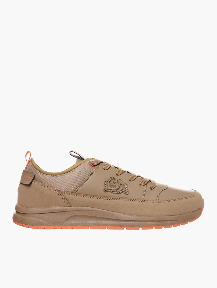 MyRunway | Shop Lonsdale Brown Lace-Up Sneakers for Men from